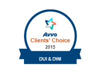 Avvo | Clients' Choice 2015 | DUI & DWI